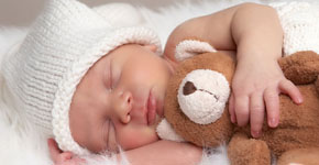 sleeping newborn