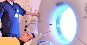 Magnetic Resonance Imaging machine.