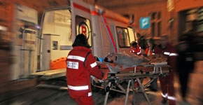 medical team and patient