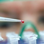 laboratory assistant analyzing a dangerous infection