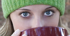 woman drinking
