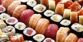 many sushi