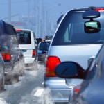 Contaminación ambiental. aire contaminado, altos niveles de contaminación