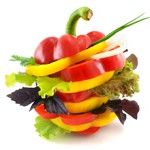Dieta mediterránea, comida sana