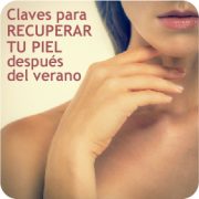 claves para recuperar la piel después de las vacaciones de verano