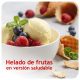 Receta fácil de helado de frutas