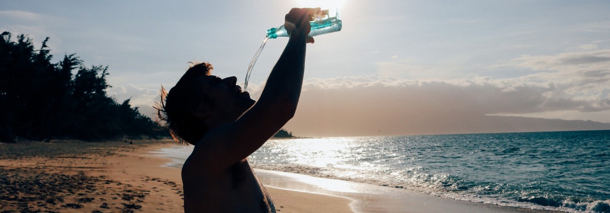 Agua y piel saludable