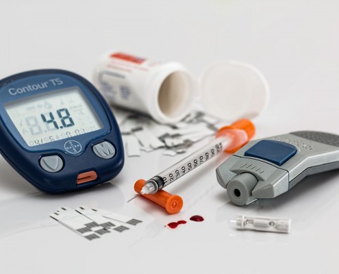 Control de la Diabetes parche glucemia