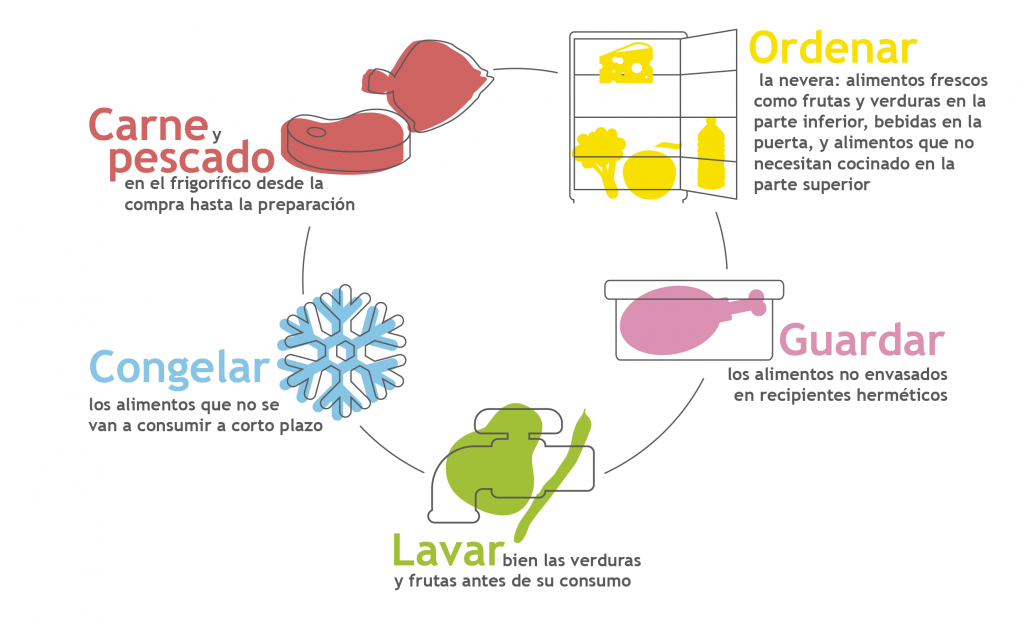 conservar los alimentos en las mejores condiciones