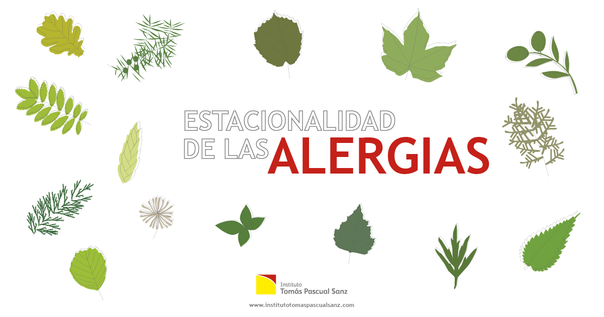 Estacionalidad de las alergias - Calendario de floración de las plantas