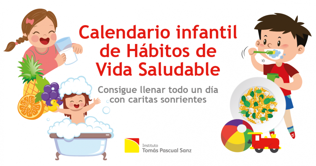 calendario infantil de hábitos saludables