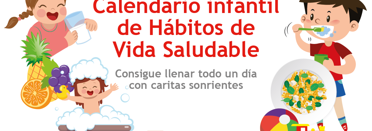 calendario infantil de hábitos saludables