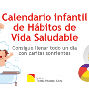 calendario infantil de hábitos saludables