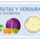 frutas y verduras de invierno
