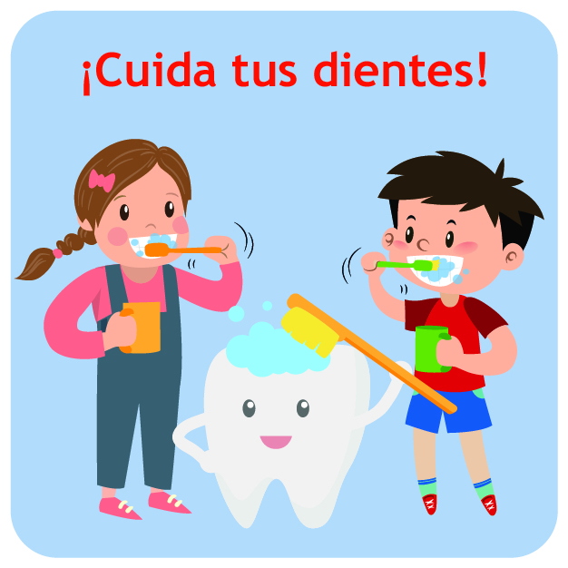 Comorama agudo Sada Descargable Salud Bucodental en niños: Calendario