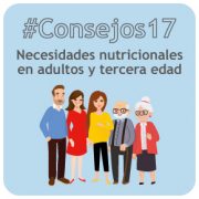 Necesidades nutricionales para adultos y personas mayores
