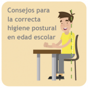 Consejos para una correcta higiene postural en edad escolar