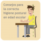Consejos para una correcta higiene postural en edad escolar