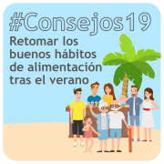 Consejos para retomar los buenos hábitos de alimentación tras el verano