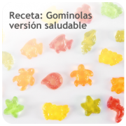 Receta gominolas saludables