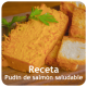puding de salmón saludable