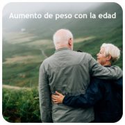 aumento de peso con la edad