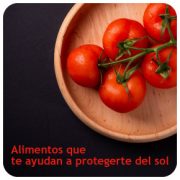 Alimentos que cuidan la piel del sol