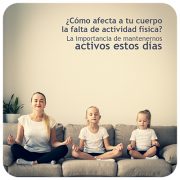 cómo afecta a tu cuerpo la falta de actividad física