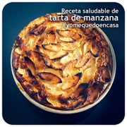 receta saludable de tarta de manzana 3