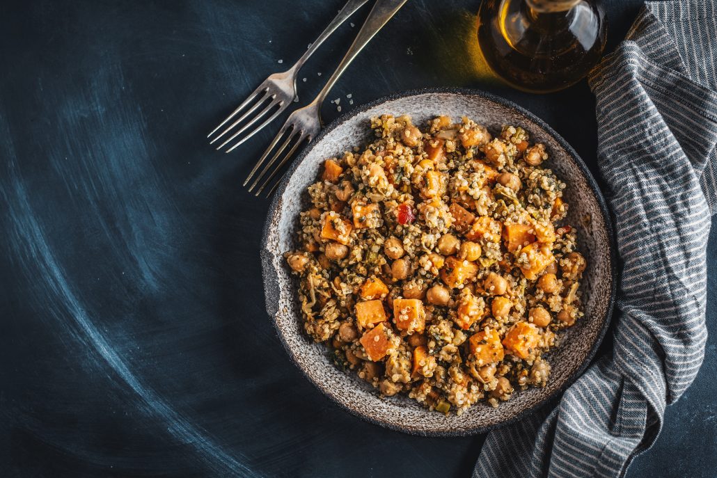 Quinoa con calabaza