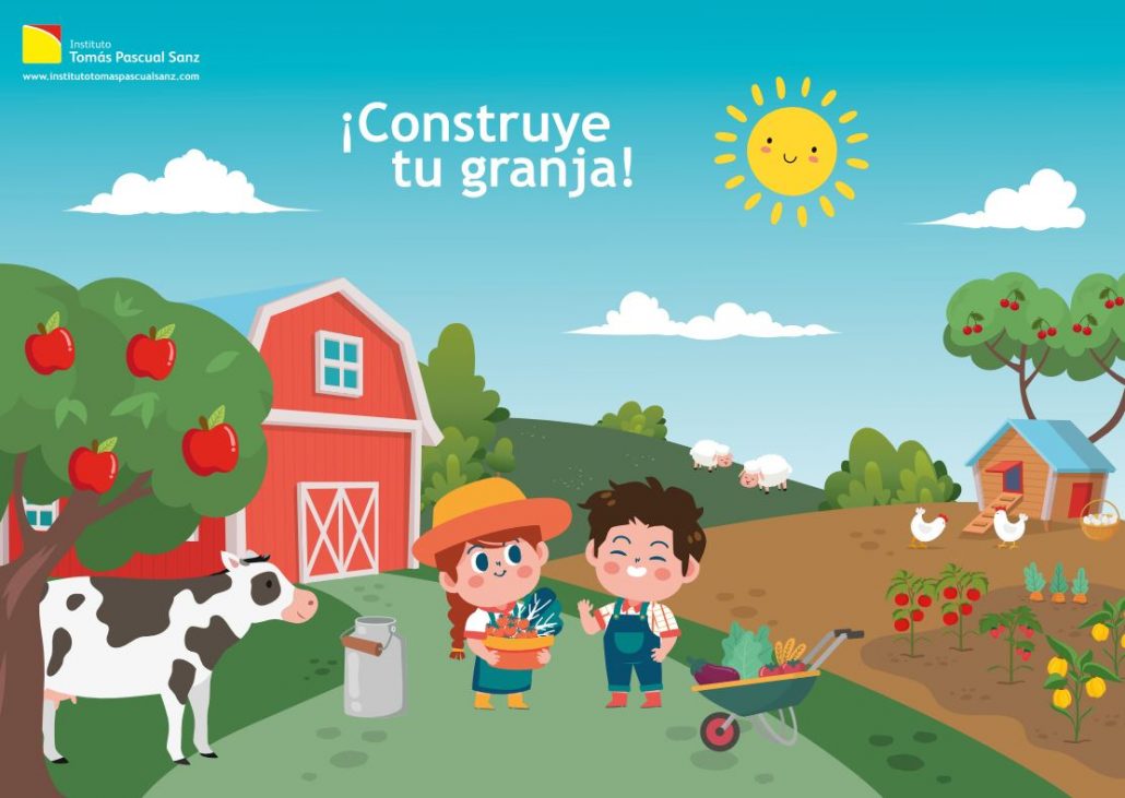 Construye y colorea tu granja Instituto Tomás Pascual Sanz Construye y colorea tu granja Instituto Tomás Pascual Sanz